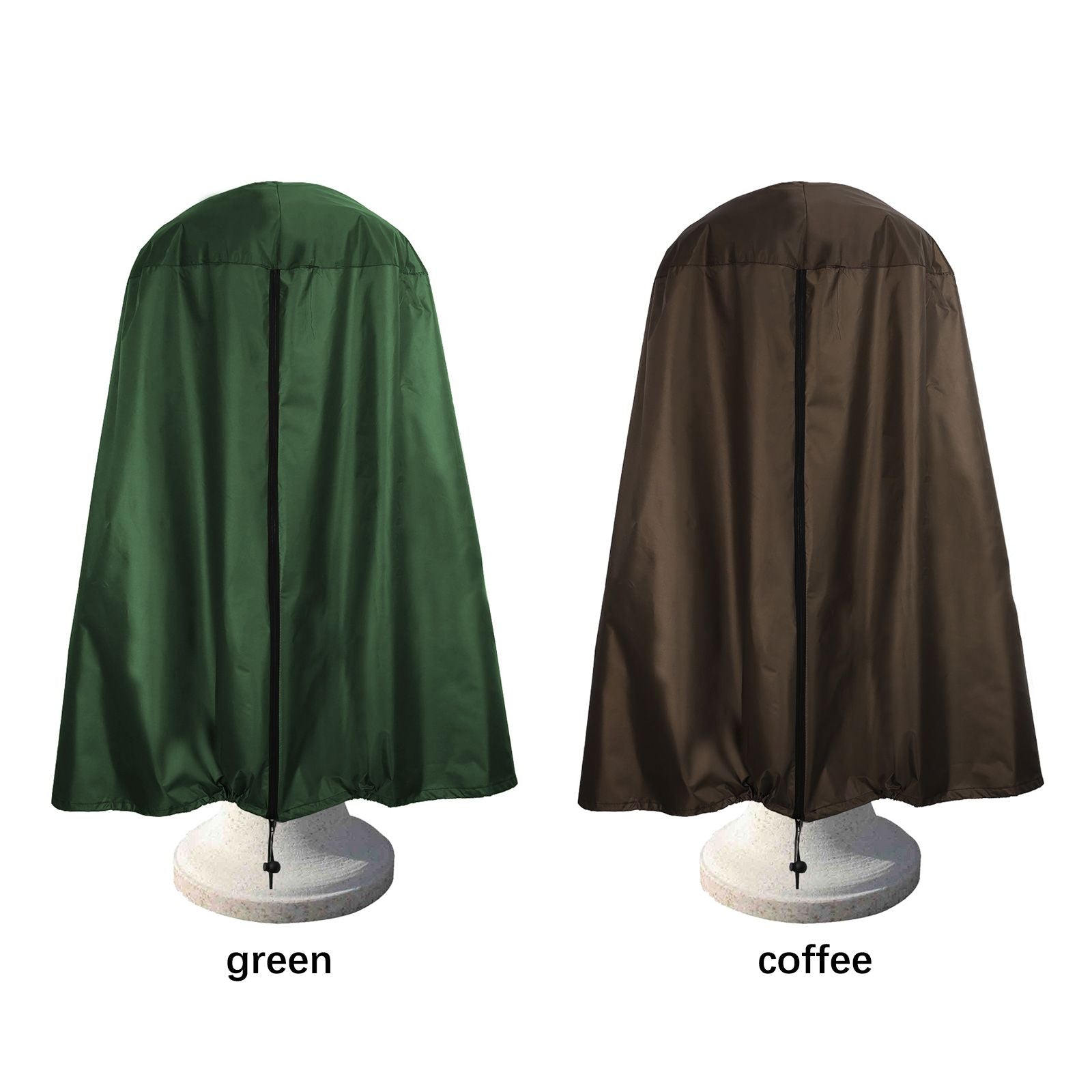 Garden Fountain Statue Protective Cover Silver Coated Oxford Cloth Waterproof Windproof Fountain Protector V1294-YM220928YA04-2-0421