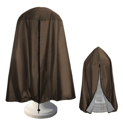 Garden Fountain Statue Protective Cover Silver Coated Oxford Cloth Waterproof Windproof Fountain Protector V1294-YM220928YA04-3-0421