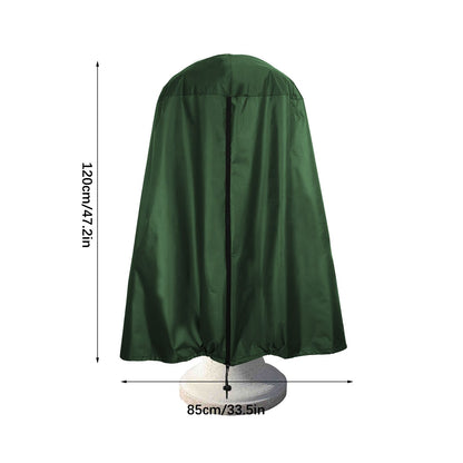 Garden Fountain Statue Protective Cover Silver Coated Oxford Cloth Waterproof Windproof Fountain Protector V1294-YM220928YA04-3-0421