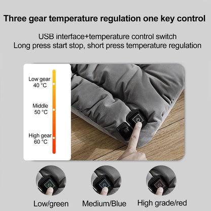 Graphene Heated Seat Cushion Office USB Heated Seat Cushion Car Seat Cushion V1294-YM220930FB02-3-0421