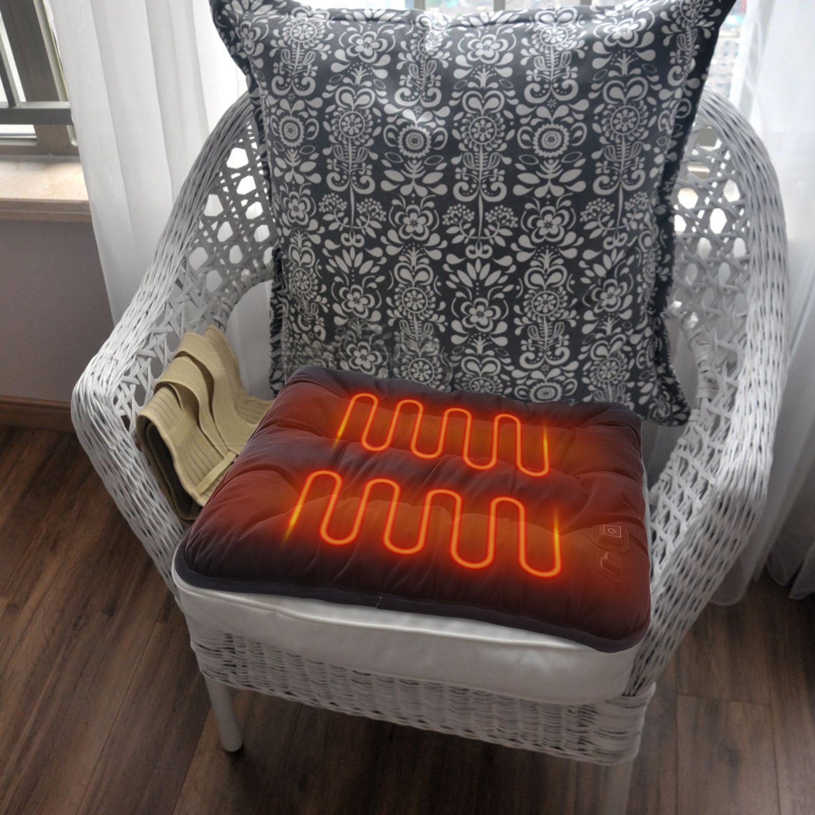 Graphene Heated Seat Cushion Office USB Heated Seat Cushion Car Seat Cushion V1294-YM220930FB02-3-0421