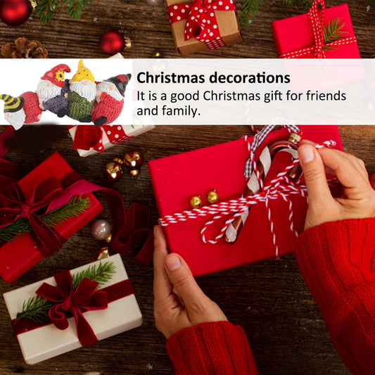 Christmas Ornament Emitting Resin Christmas Decorations Ornaments Gifts for Hotel Window Display V1294-YM221001YF53-2-0421