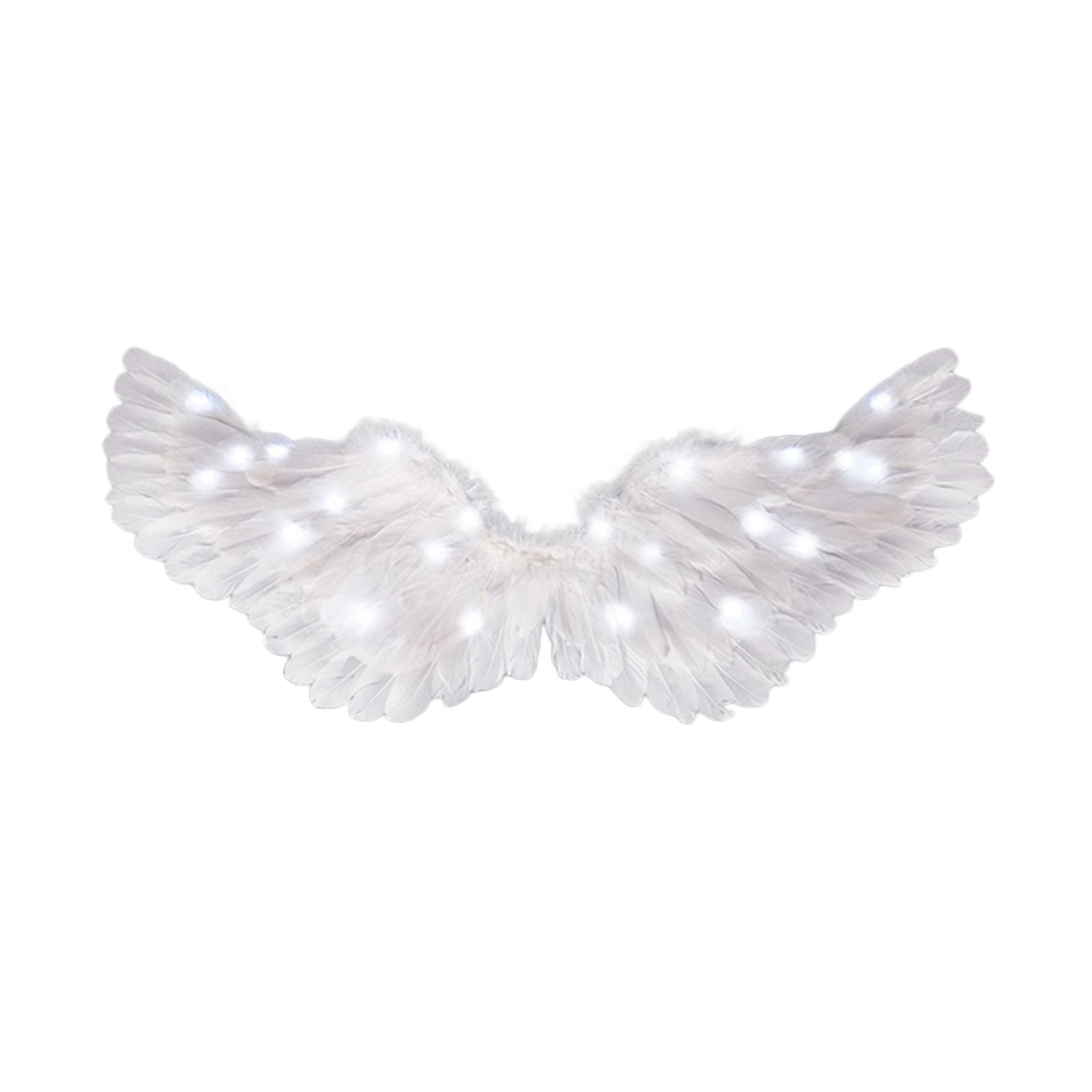 Glowing Angel Wings with LED String Lights Halloween Party Cosplay Costume Accessories Props V1294-YM221001YF64-5-0421