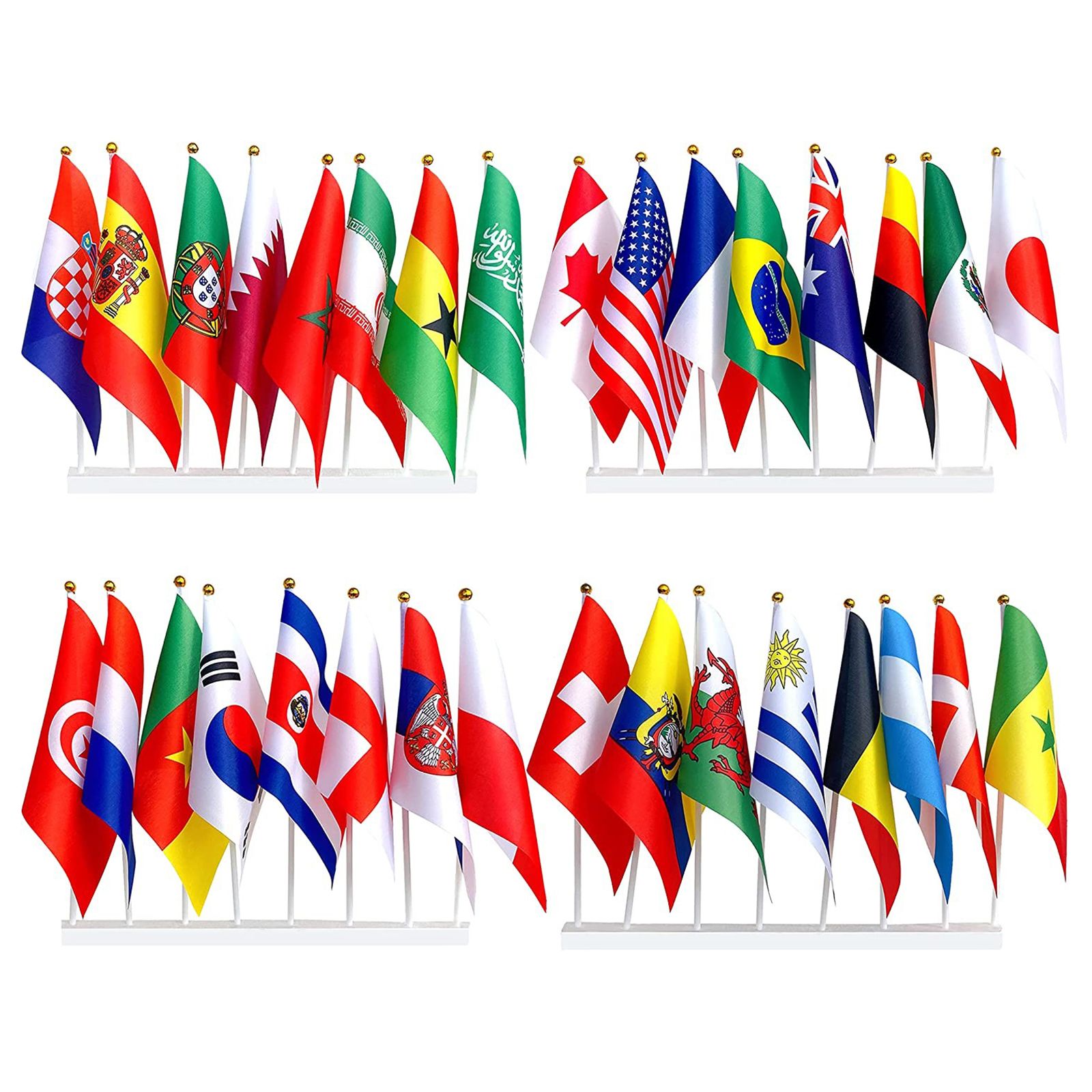 32Pcs 2022 World Cup Stick Flag V1294-YM221002YF26-2-0421