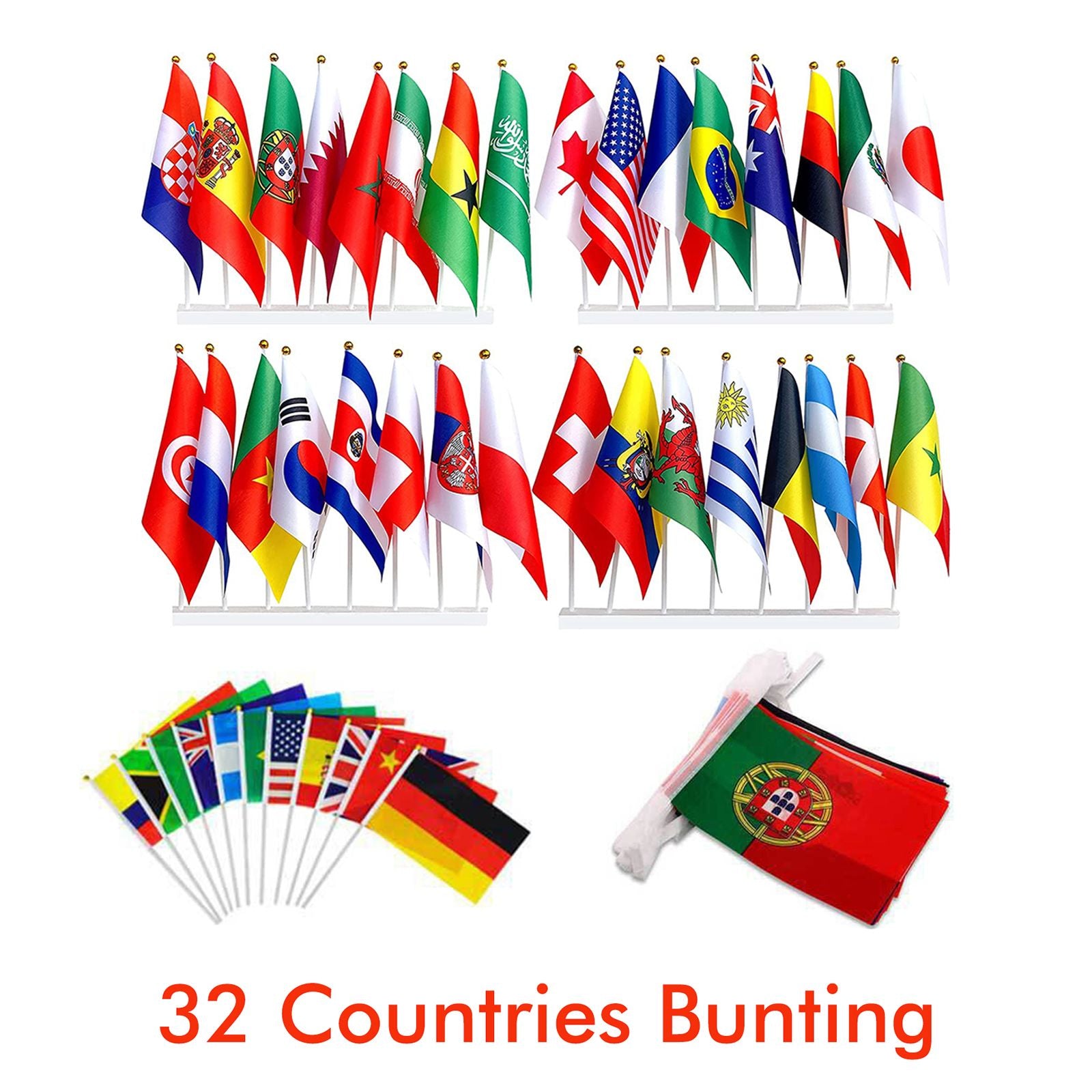 32Pcs 2022 World Cup Stick Flag V1294-YM221002YF26-2-0421
