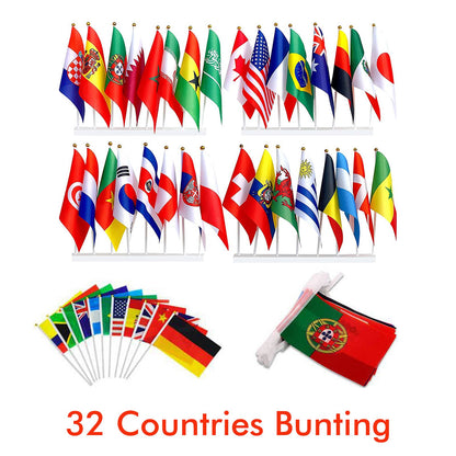 32Pcs 2022 World Cup Stick Flag V1294-YM221002YF26-2-0421
