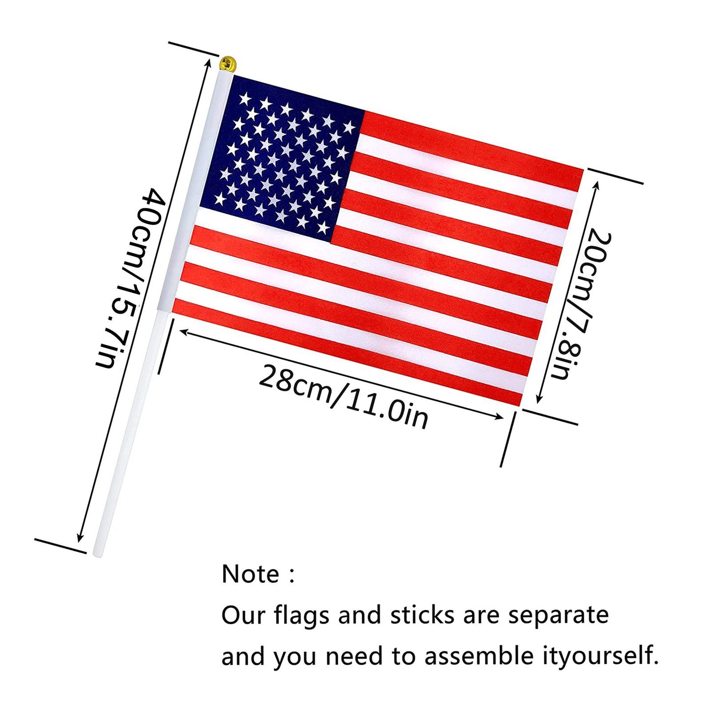 32Pcs 2022 World Cup Stick Flag V1294-YM221002YF26-2-0421