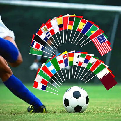 32Pcs 2022 World Cup Stick Flag V1294-YM221002YF26-2-0421