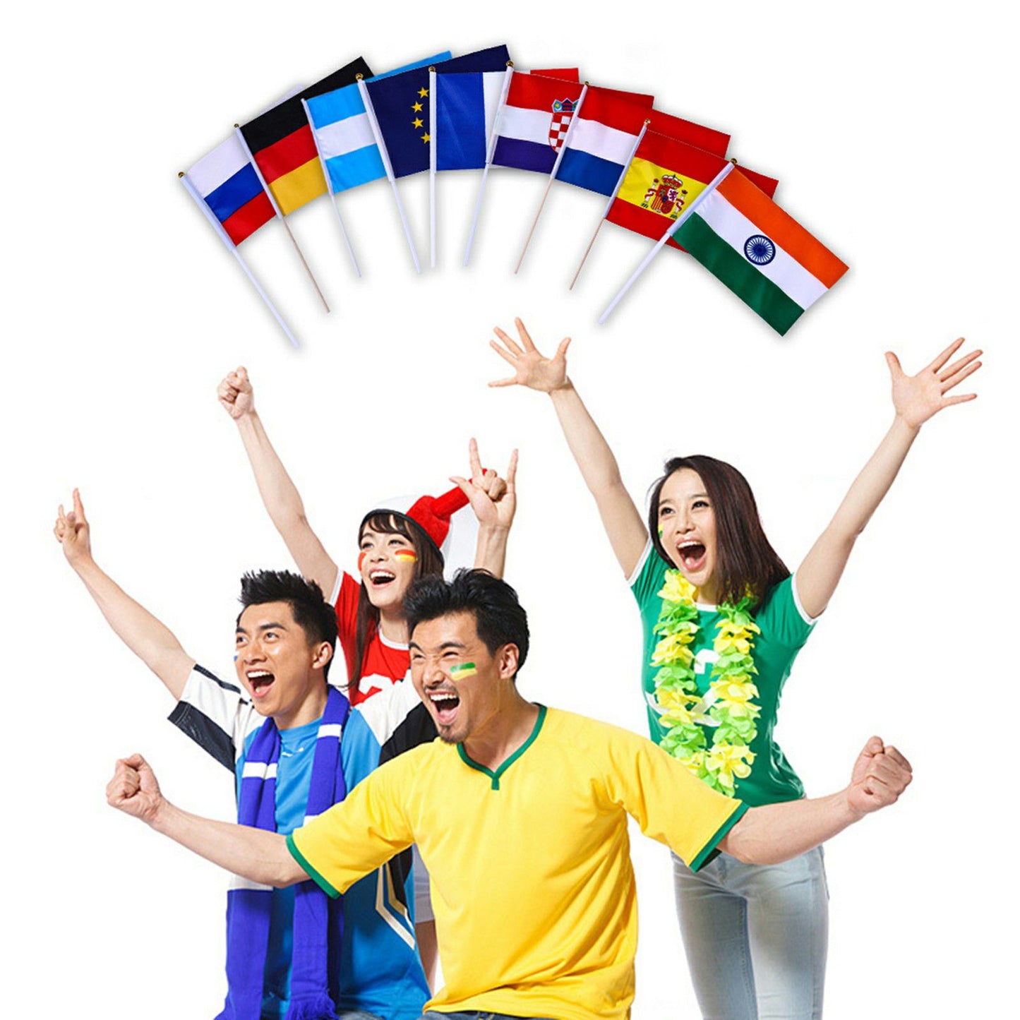 32Pcs 2022 World Cup Stick Flag V1294-YM221002YF26-2-0421