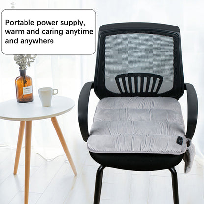 Heating Cushion Winter Car Warm Plug Heating Pad USB Three Temperature Control Chair Pad V1294-YM221008DJ02-1-0421