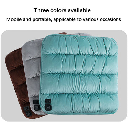 Heating Cushion Winter Car Warm Plug Heating Pad USB Three Temperature Control Chair Pad V1294-YM221008DJ02-1-0421