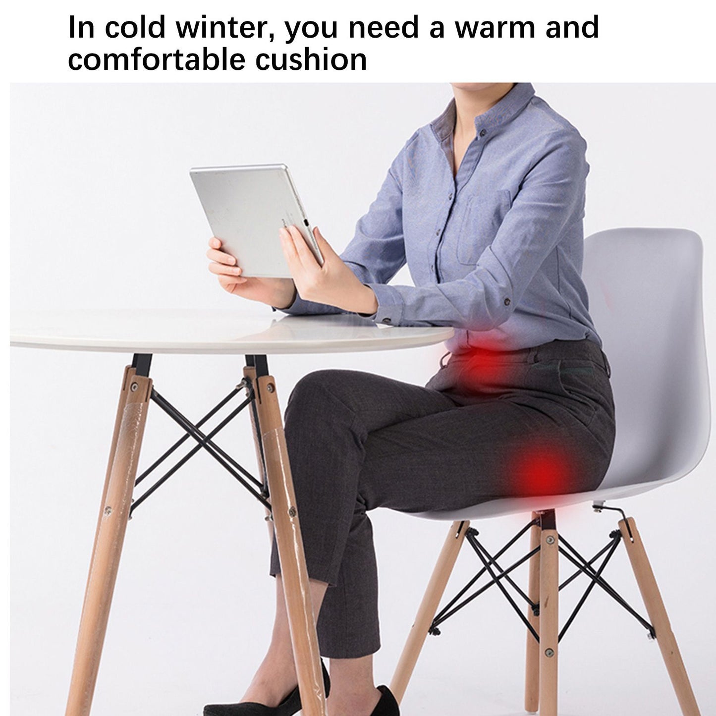 Heating Cushion Winter Car Warm Plug Heating Pad USB Three Temperature Control Chair Pad V1294-YM221008DJ02-1-0421