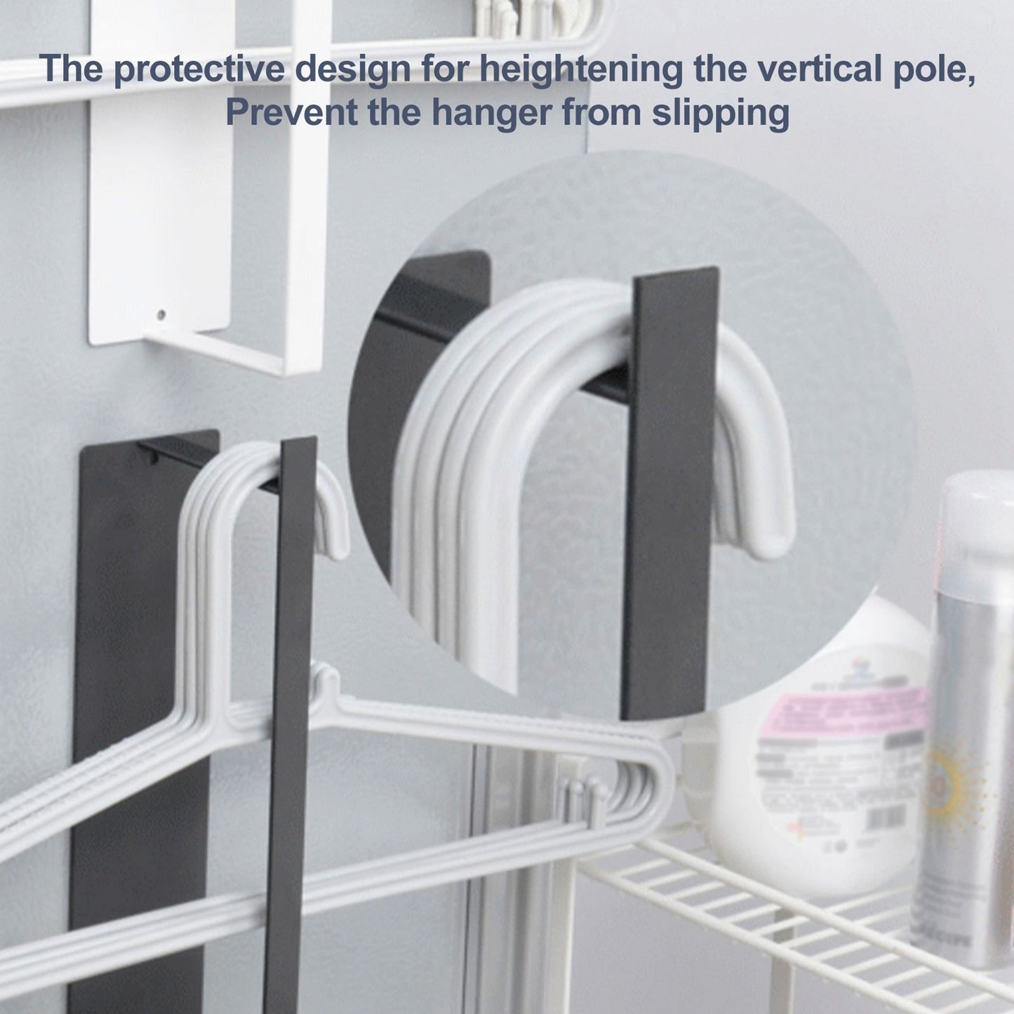 Washing Machine Side Hanger Non Punching Magnetic Hanger Storage Rack V1294-YM221011GS02-2-0421