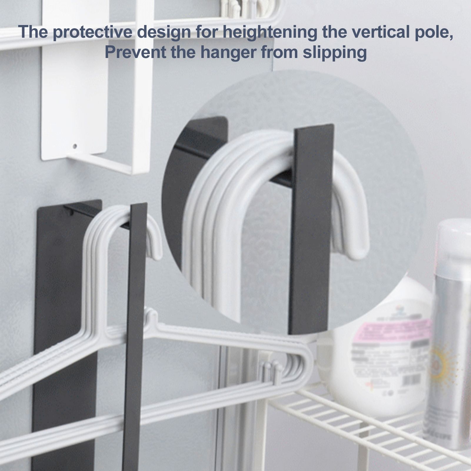 Washing Machine Side Hanger Non Punching Magnetic Hanger Storage Rack V1294-YM221011GS02-2-0421