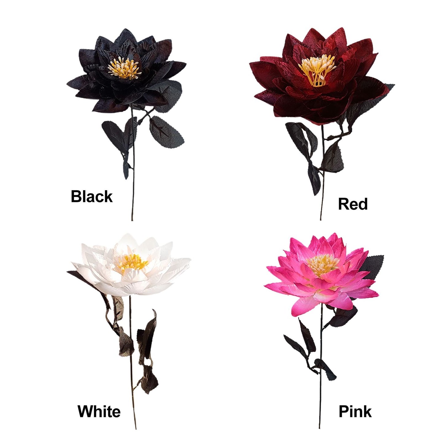 Artificial Lotus Fake Flower Bedroom Decoration Multifunctional Weddings Flower Decoration V1294-YM221013DJ01-1-0421