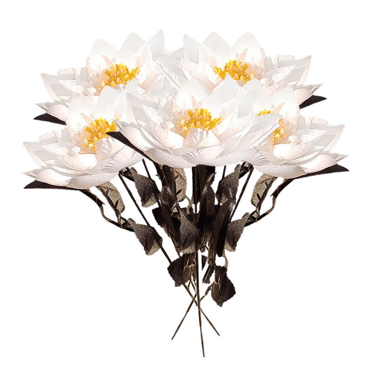 Artificial Lotus Fake Flower Bedroom Decoration Multifunctional Weddings Flower Decoration V1294-YM221013DJ0133-0421