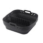 Square Air Fryer Silicone Baking Pan with Silicone Mat Air Fryer Pan V1294-YM221014LD02-2-0421