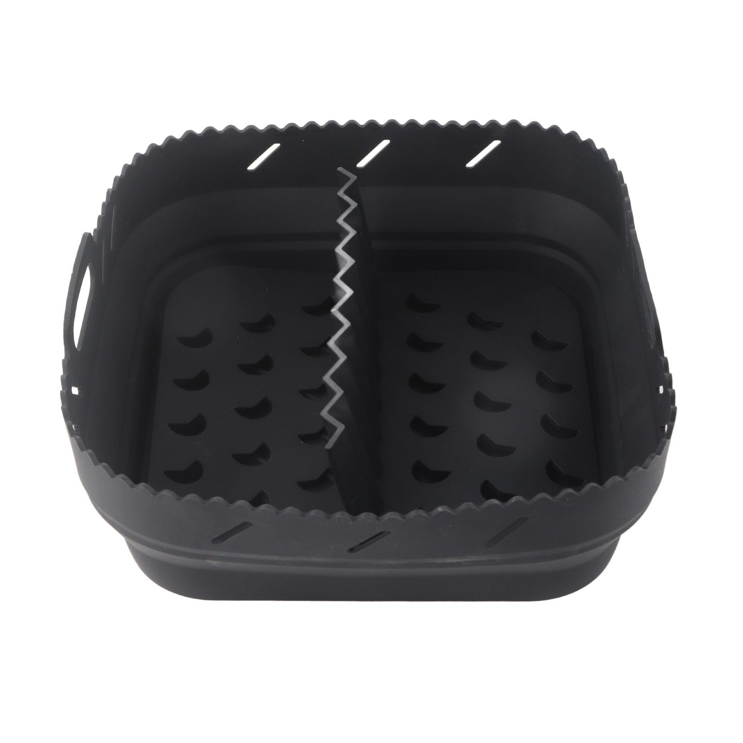Square Air Fryer Silicone Baking Pan with Silicone Mat Air Fryer Pan V1294-YM221014LD02-2-0421