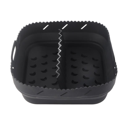 Square Air Fryer Silicone Baking Pan with Silicone Mat Air Fryer Pan V1294-YM221014LD02-2-0421