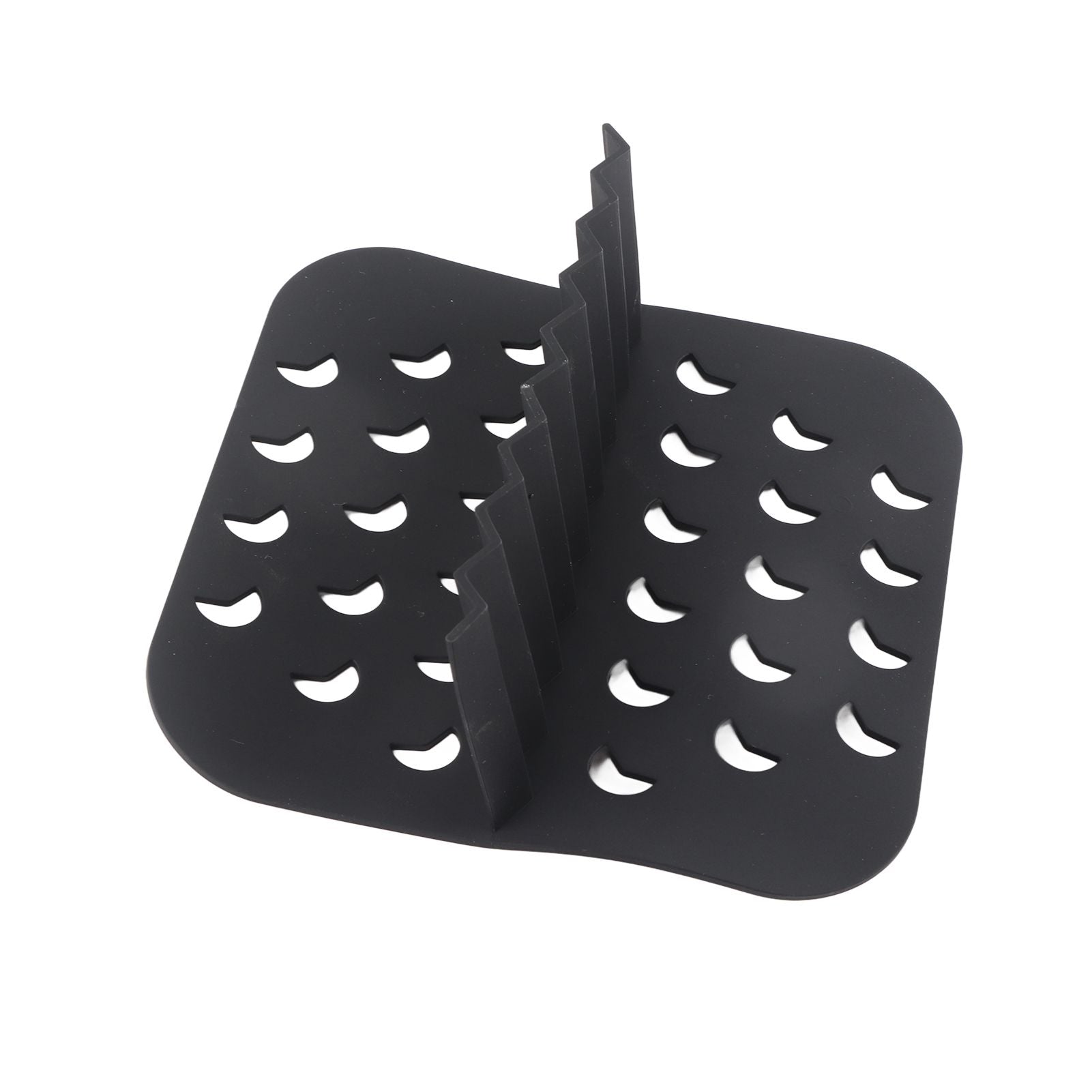 Square Air Fryer Silicone Baking Pan with Silicone Mat Air Fryer Pan V1294-YM221014LD02-2-0421