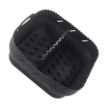 Square Air Fryer Silicone Baking Pan with Silicone Mat Air Fryer Pan V1294-YM221014LD02-2-0421