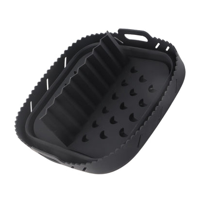 Square Air Fryer Silicone Baking Pan with Silicone Mat Air Fryer Pan V1294-YM221014LD02-2-0421