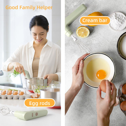 6 In1 Garlic Beater Wireless Garlic Masher Multifunctional Mini Handheld Small Whisk Garlic Masher Home V1294-YM221020SU06-2-0421