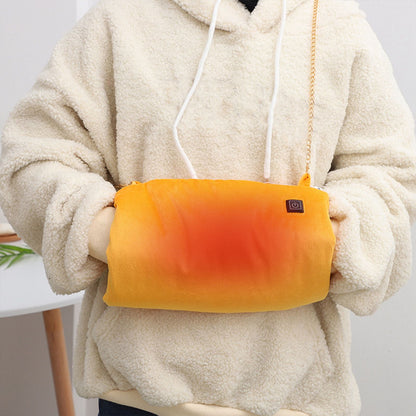USB Charging Hand Warmer Three Temperature Control Electric Blanket Portable Heating Cushion Hand Warmer V1294-YM221020YA01-4-0421