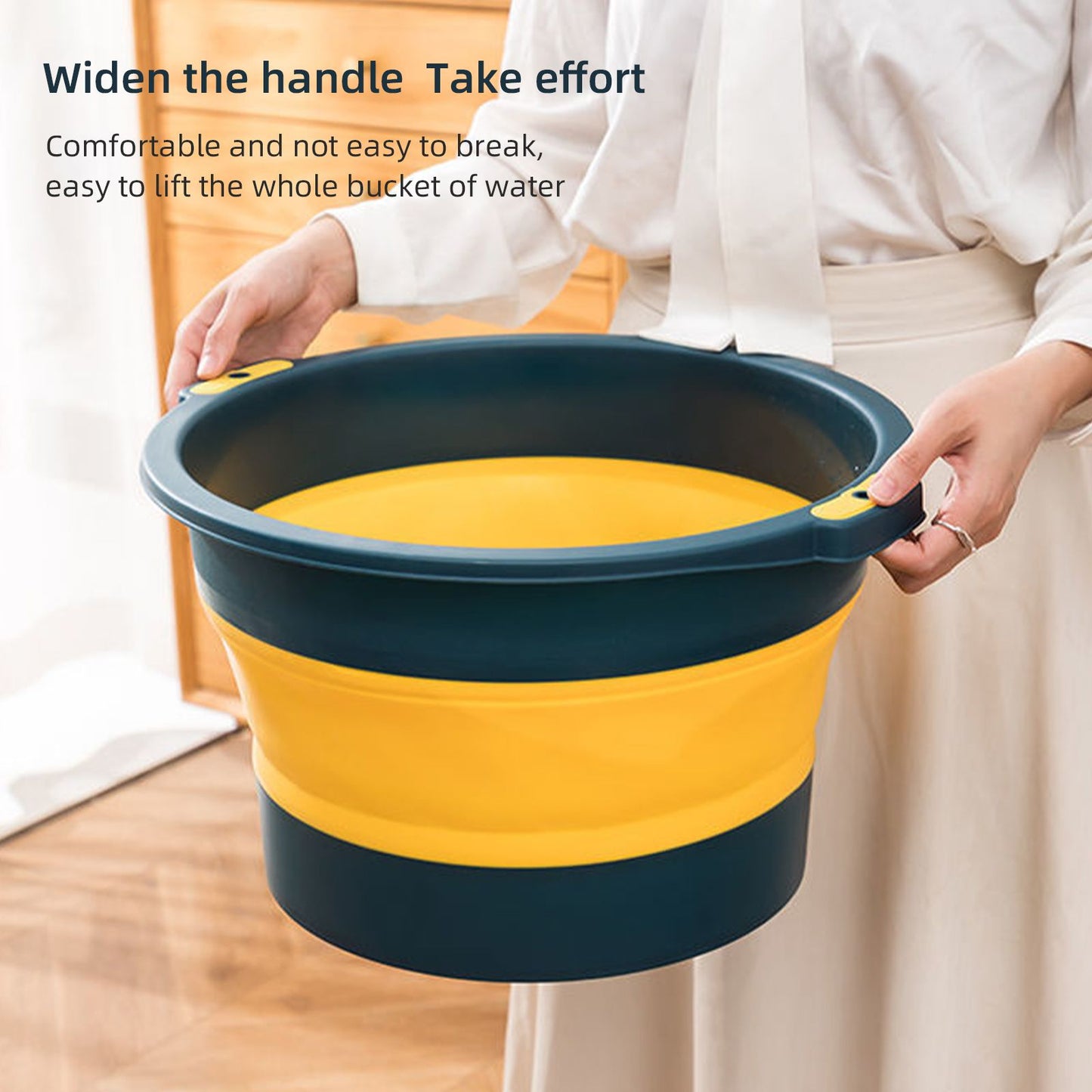 Foldable Foot Bath Household Foot Wash Basin Foot Massage Foot Bath V1294-YM221022LD01-3-0421