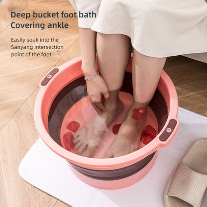 Foldable Foot Bath Household Foot Wash Basin Foot Massage Foot Bath V1294-YM221022LD01-3-0421