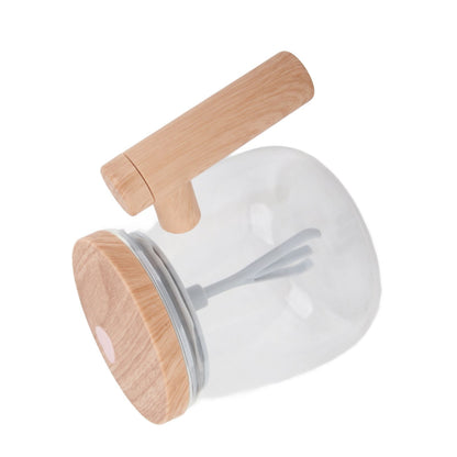 Automatic Stirring Coffee Mug with Transparent Lid Beige White 350ml 400mAh IPX6 Type C Touch Switch Electric V1294-YM221025CS01-1-0421