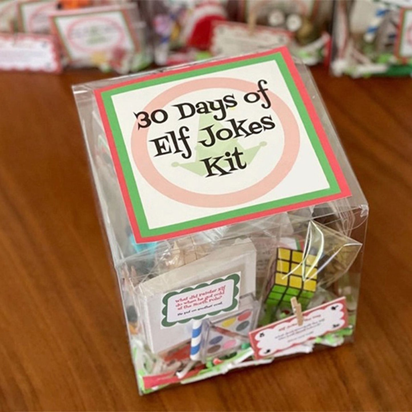 Christmas Advent Elf Gift Set Christmas Gift Set V1294-YM221025SM05-1-0421