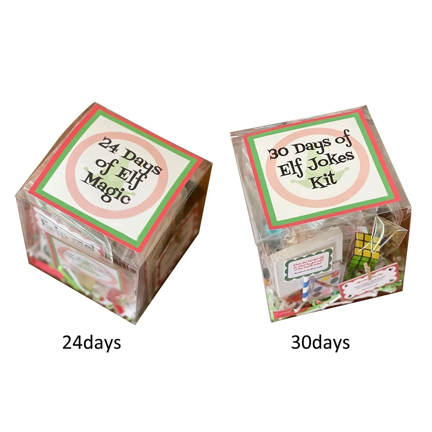 Christmas Advent Elf Gift Set Christmas Gift Set V1294-YM221025SM05-1-0421