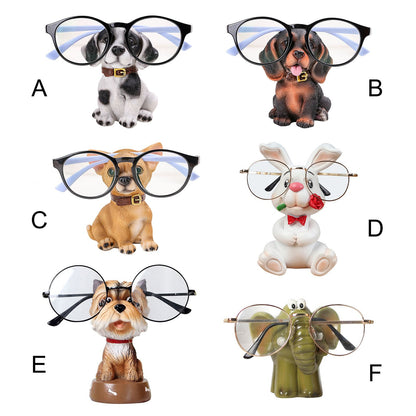Creative Eyeglass Frame Resin Animal Glasses Holder Beautifully Handcrafted Eyeglass Stand V1294-YM221103YF43-2-0421