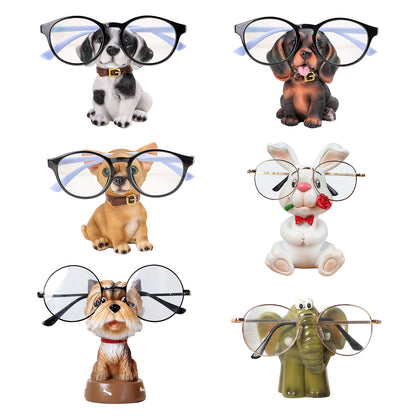 Creative Eyeglass Frame Resin Animal Glasses Holder Beautifully Handcrafted Eyeglass Stand V1294-YM221103YF43-2-0421