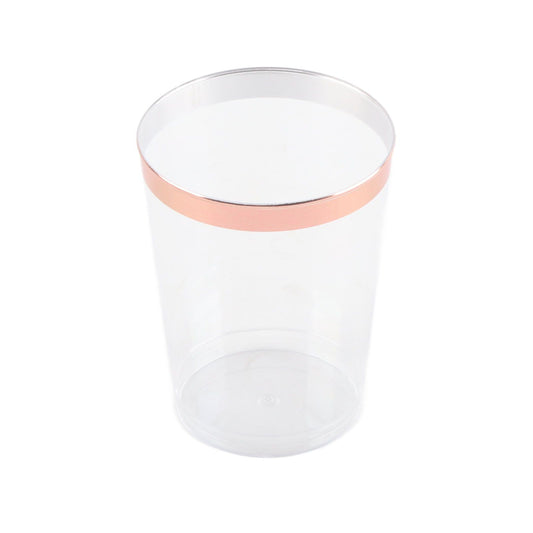 20pcs 9oz 270ml Hard Plastic Airline Cup Water Cup Wine Glass For Dessert Western Food Party Party V1294-YM221125LD01-5-0421