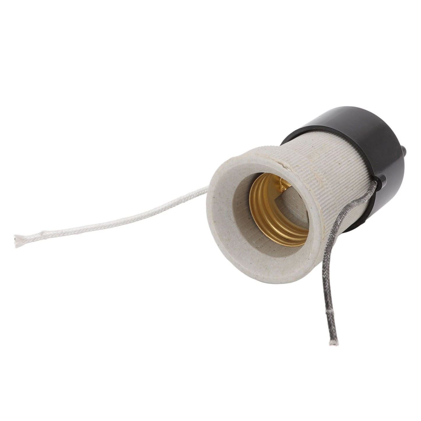 E27 Porcelain Lamp Holder Waterproof 2 Levels Adjustable Temp Heat Insulation Small Tee Heat Light Socket V1294-YM3111220248311-0421
