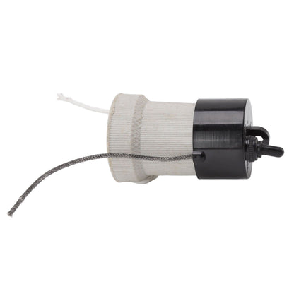 E27 Porcelain Lamp Holder Waterproof 2 Levels Adjustable Temp Heat Insulation Small Tee Heat Light Socket V1294-YM3111220248311-0421