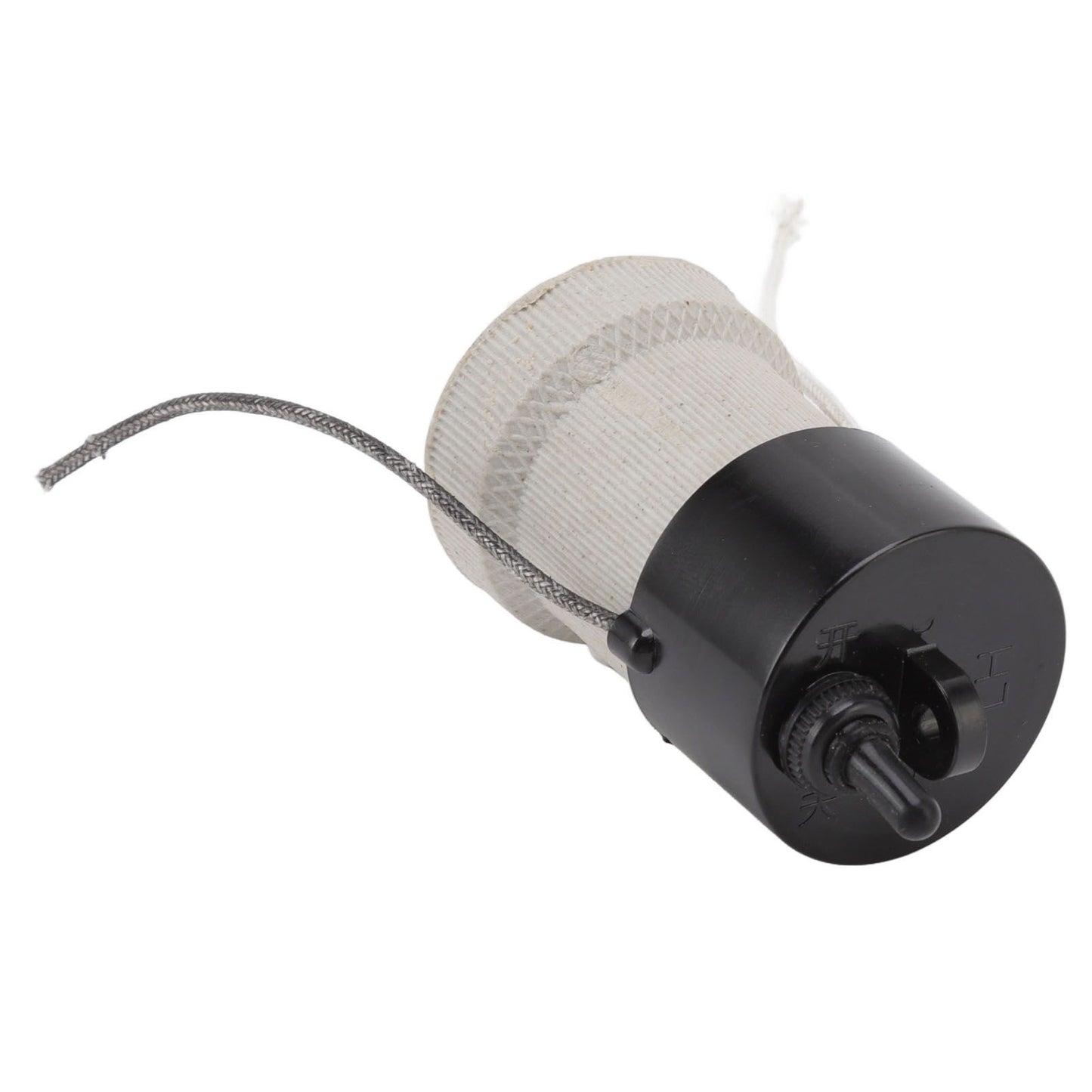 E27 Porcelain Lamp Holder Waterproof 2 Levels Adjustable Temp Heat Insulation Small Tee Heat Light Socket V1294-YM3111220248311-0421