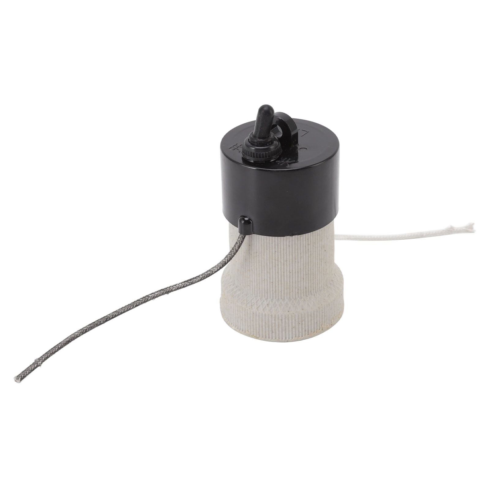 E27 Porcelain Lamp Holder Waterproof 2 Levels Adjustable Temp Heat Insulation Small Tee Heat Light Socket V1294-YM3111220248311-0421
