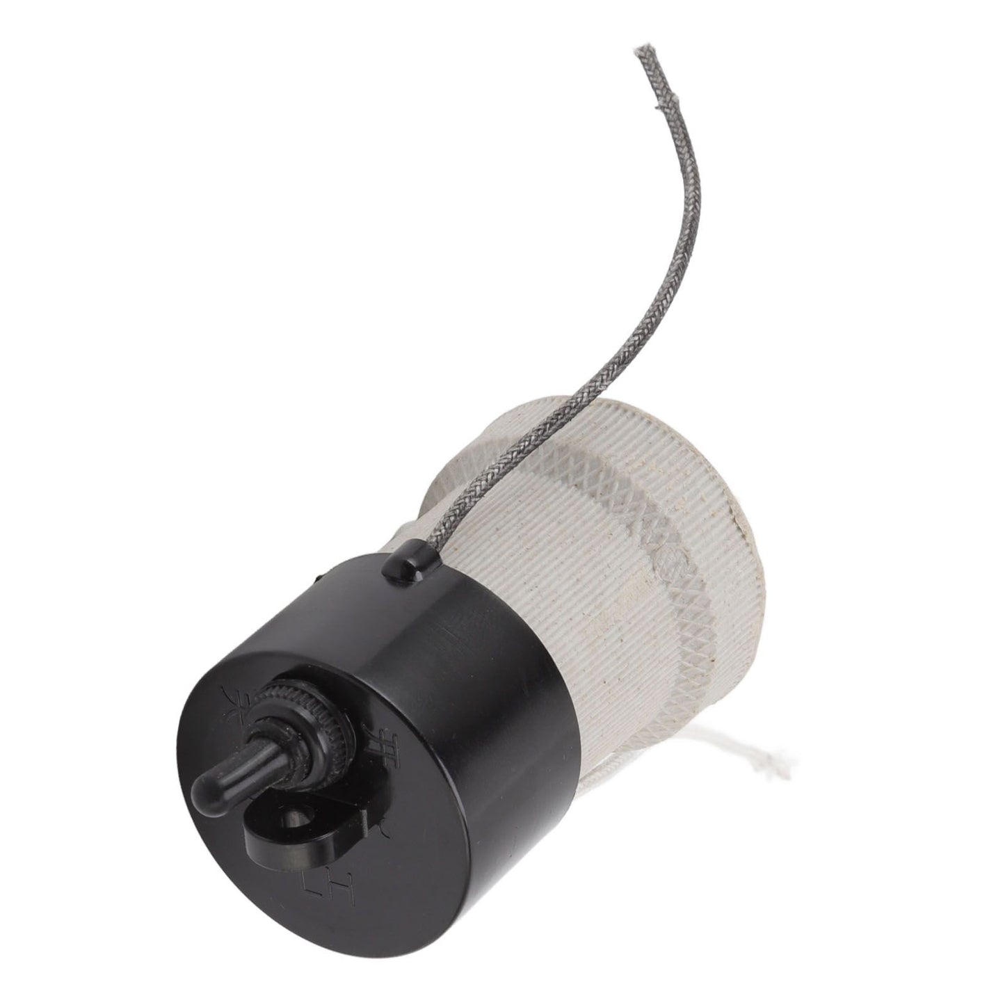 E27 Porcelain Lamp Holder Waterproof 2 Levels Adjustable Temp Heat Insulation Small Tee Heat Light Socket V1294-YM3111220248311-0421
