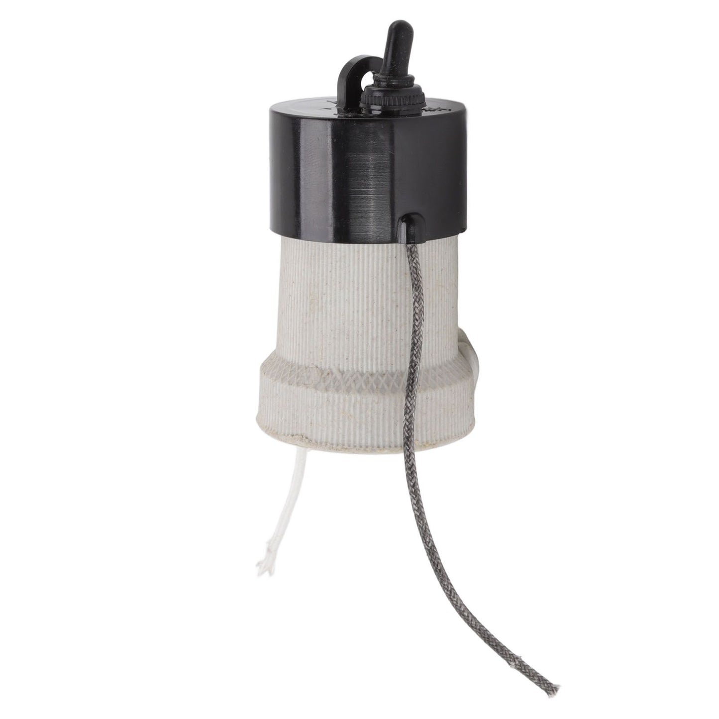 E27 Porcelain Lamp Holder Waterproof 2 Levels Adjustable Temp Heat Insulation Small Tee Heat Light Socket V1294-YM3111220248311-0421