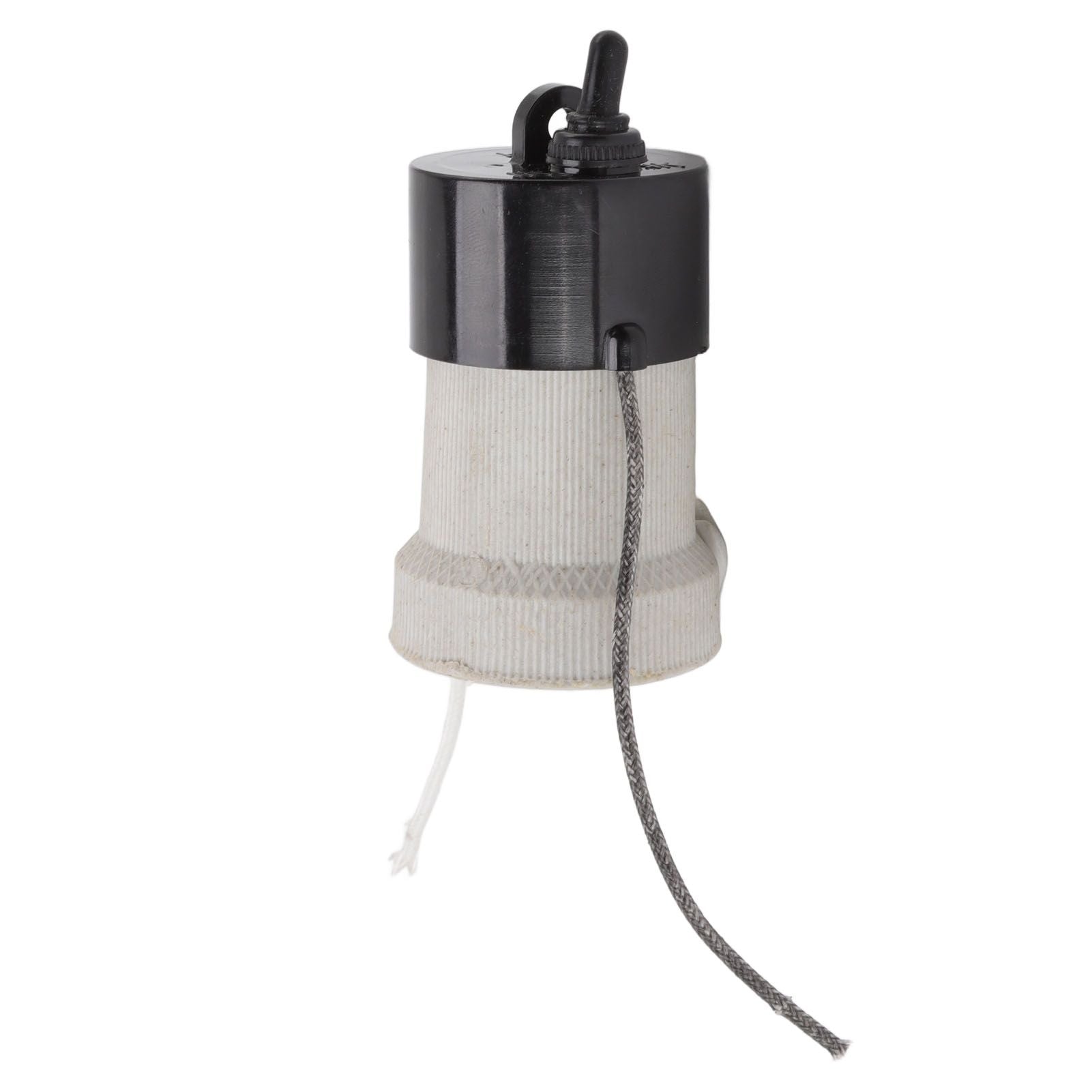 E27 Porcelain Lamp Holder Waterproof 2 Levels Adjustable Temp Heat Insulation Small Tee Heat Light Socket V1294-YM3111220248311-0421