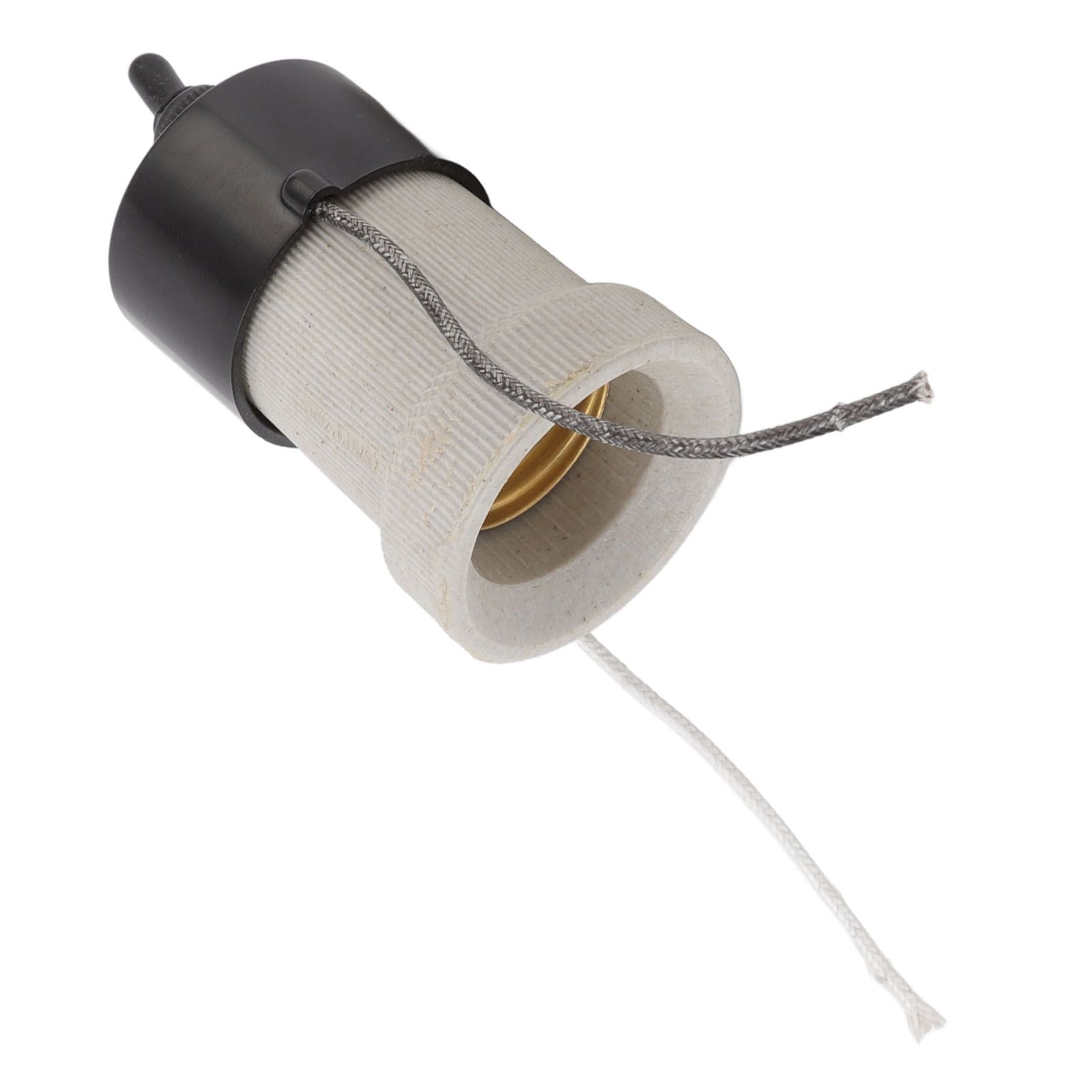 E27 Porcelain Lamp Holder Waterproof 2 Levels Adjustable Temp Heat Insulation Small Tee Heat Light Socket V1294-YM3111220248311-0421