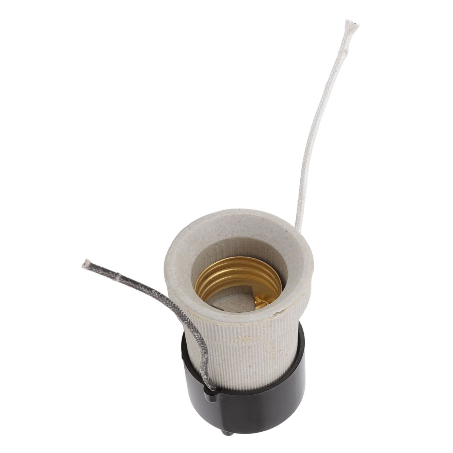 E27 Porcelain Lamp Holder Waterproof 2 Levels Adjustable Temp Heat Insulation Small Tee Heat Light Socket V1294-YM3111220248311-0421