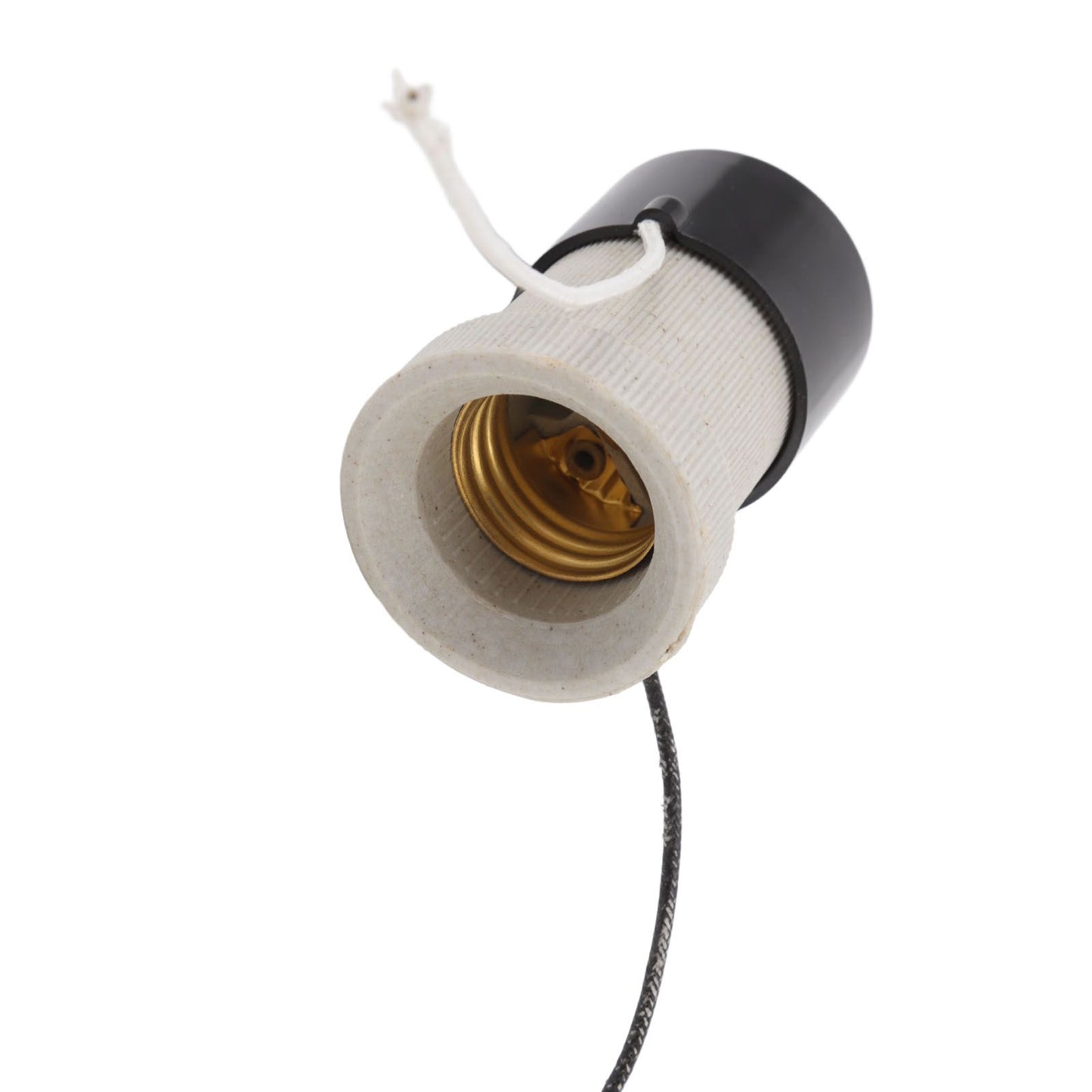 E27 Porcelain Lamp Holder Waterproof 2 Levels Adjustable Temp Heat Insulation Small Tee Heat Light Socket V1294-YM3111220248311-0421