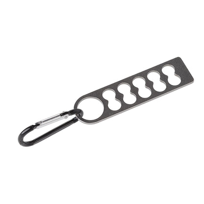 Tent Peg Organizer with Buckle 304 Stainless Steel Camping Nail Holder Tent Stakes Storage Rack V1294-YM3111220250911-0421
