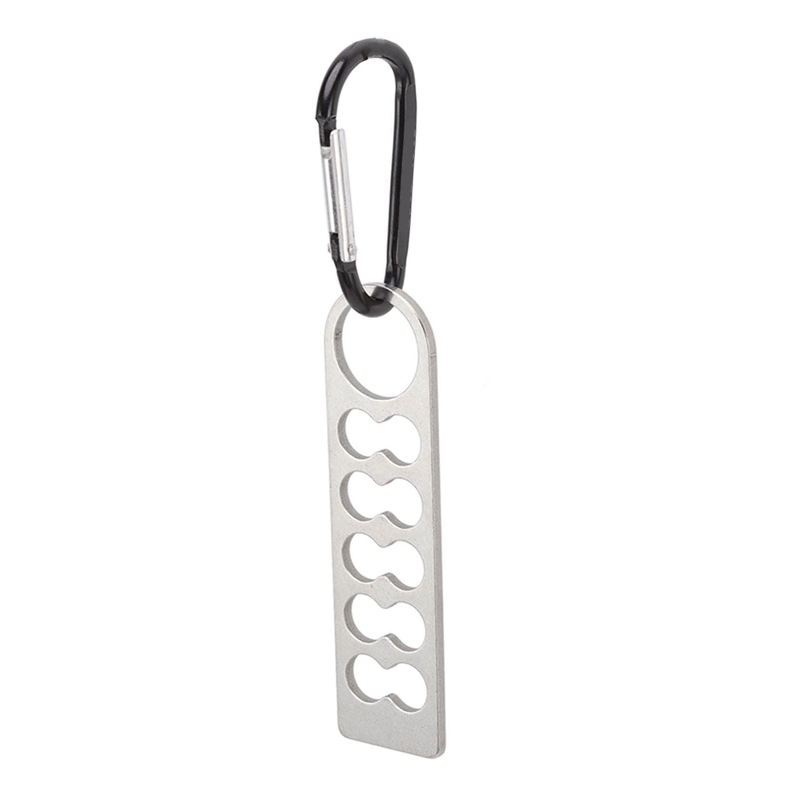 Tent Peg Organizer with Buckle 304 Stainless Steel Camping Nail Holder Tent Stakes Storage Rack V1294-YM3111220250911-0421
