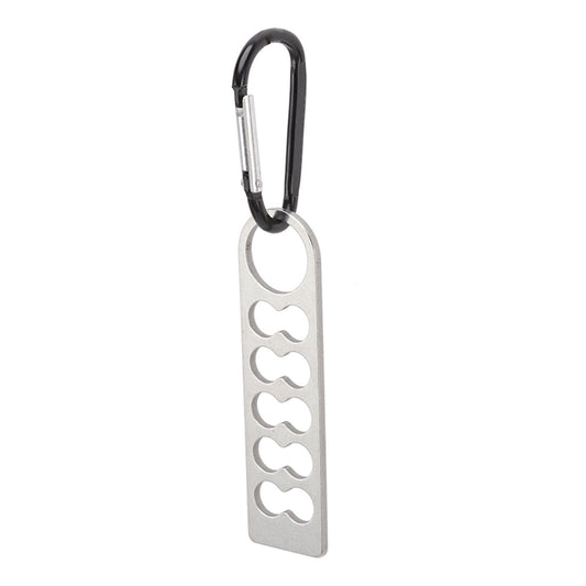 Tent Peg Organizer with Buckle 304 Stainless Steel Camping Nail Holder Tent Stakes Storage Rack V1294-YM3111220250911-0421