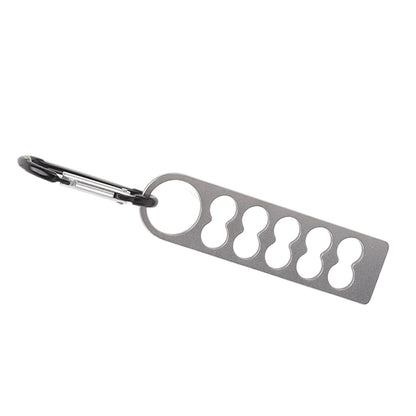 Tent Peg Organizer with Buckle 304 Stainless Steel Camping Nail Holder Tent Stakes Storage Rack V1294-YM3111220250911-0421